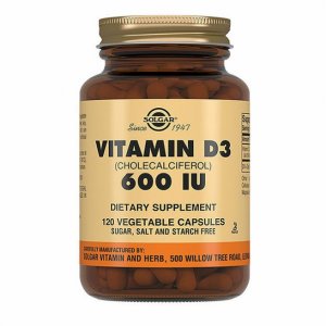 СОЛГАР ВИТАМИН D3 600МЕ 240МГ. №120 КАПС. [SOLGAR]